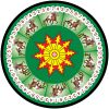 48" Horse Race Wheel